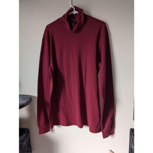 Men's Eddie Bauer Red Turtleneck Sweater XL